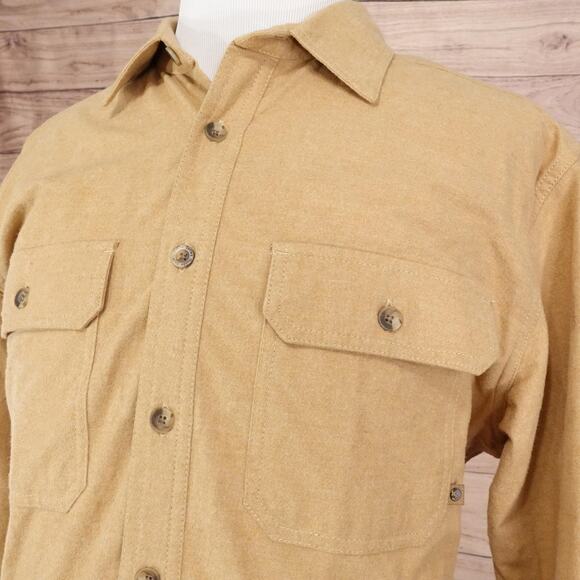 Gander Mountain Guide Series Shirt Mens XLT Chamois Heavyweight Button Flannel - Picture 2 of 9